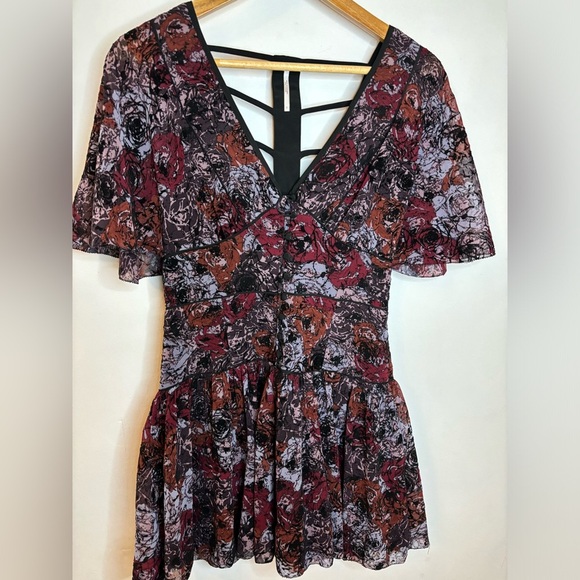Free People Perfect Dream Dark Prairie Flare Mini - Picture 5 of 11